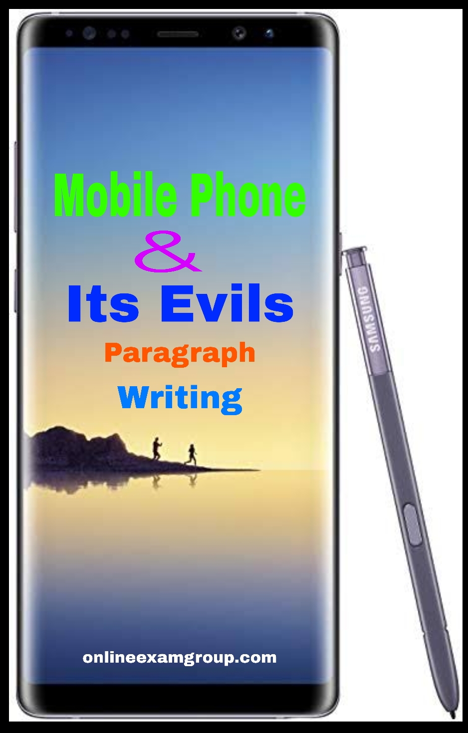 Mobile Phone and its Evils A Paragraph Writing