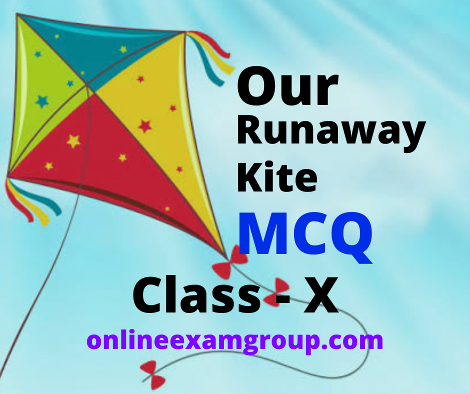 Our Runaway Kite MCQ