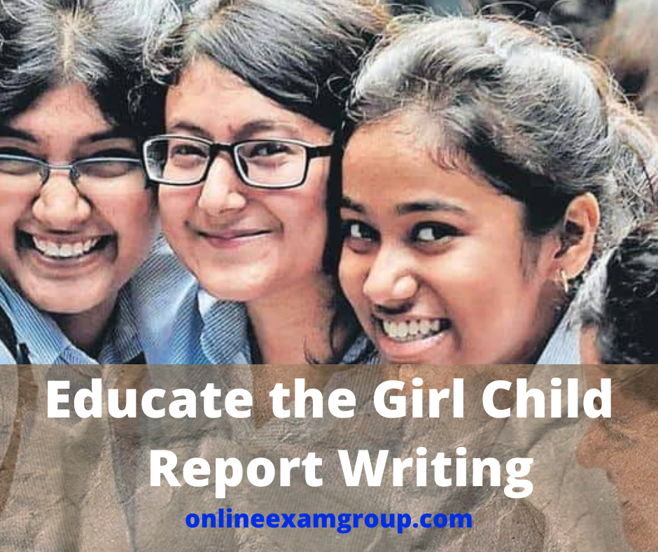 report writing on girl child education