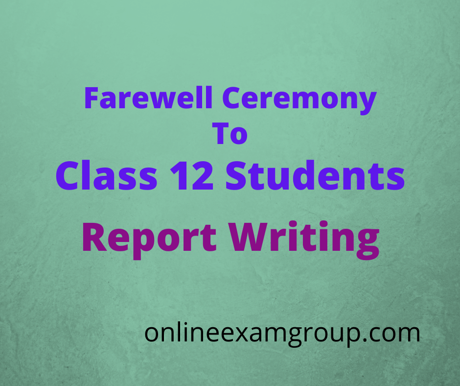 Class 12 Students Farewell Ceremony