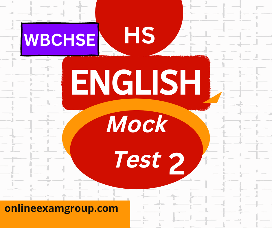 Class 12 English Mock Test