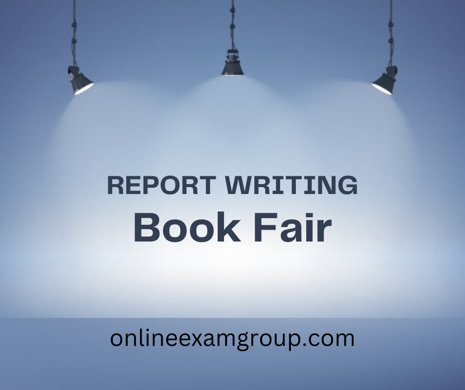 Book Fair English Report Writing